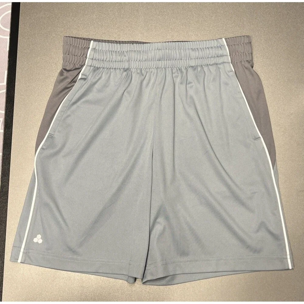 Tek Gear Dry Tek Boys 7” Athletic Gray Shorts (Lot of 3) Size Large 14/16